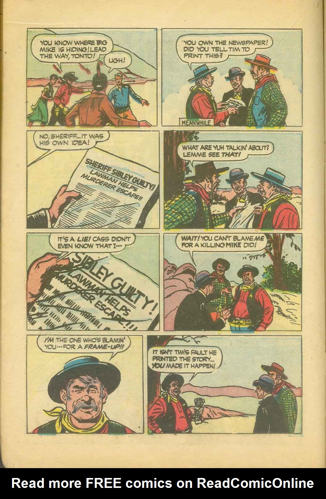 Read online The Lone Ranger (1948) comic -  Issue #12 - 22