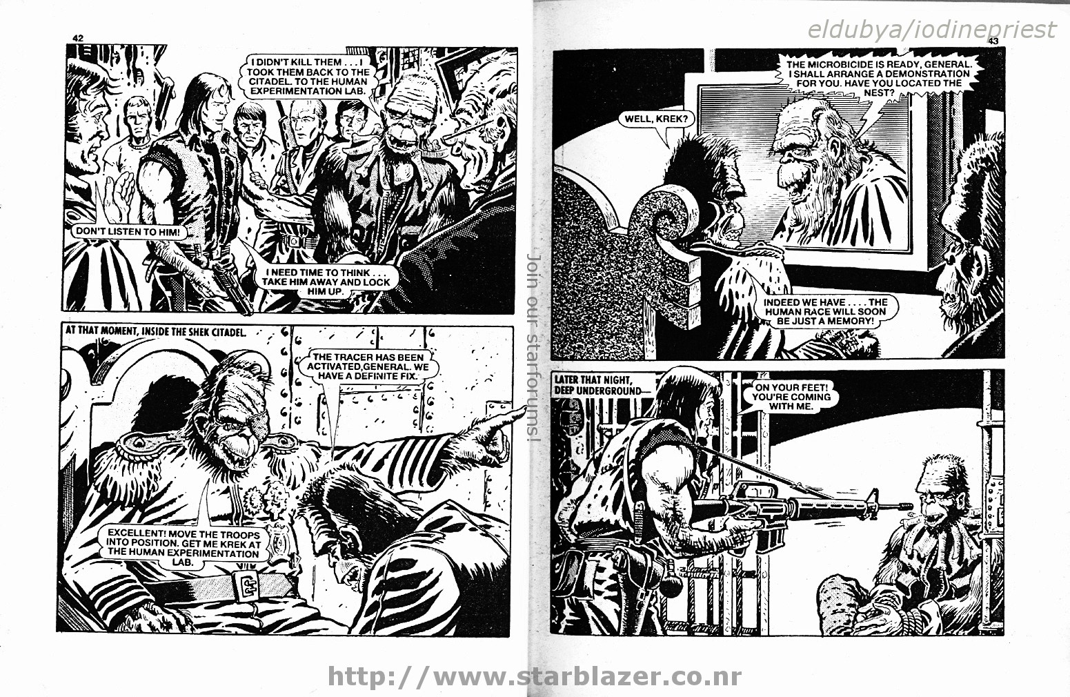 Read online Starblazer comic -  Issue #246 - 23