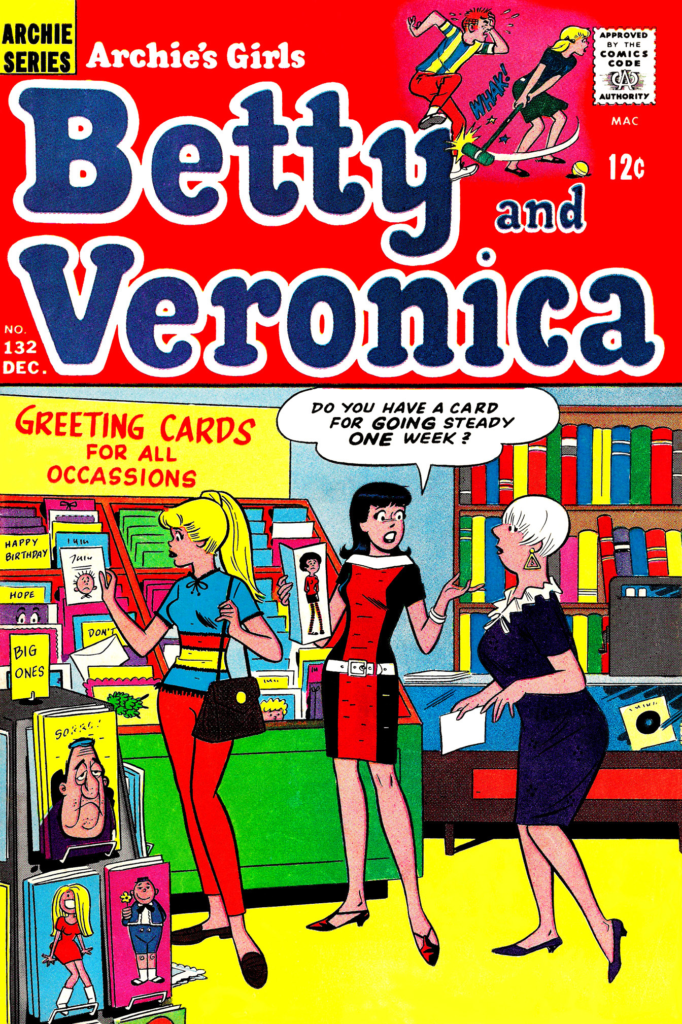 Read online Archie's Girls Betty and Veronica comic -  Issue #132 - 1