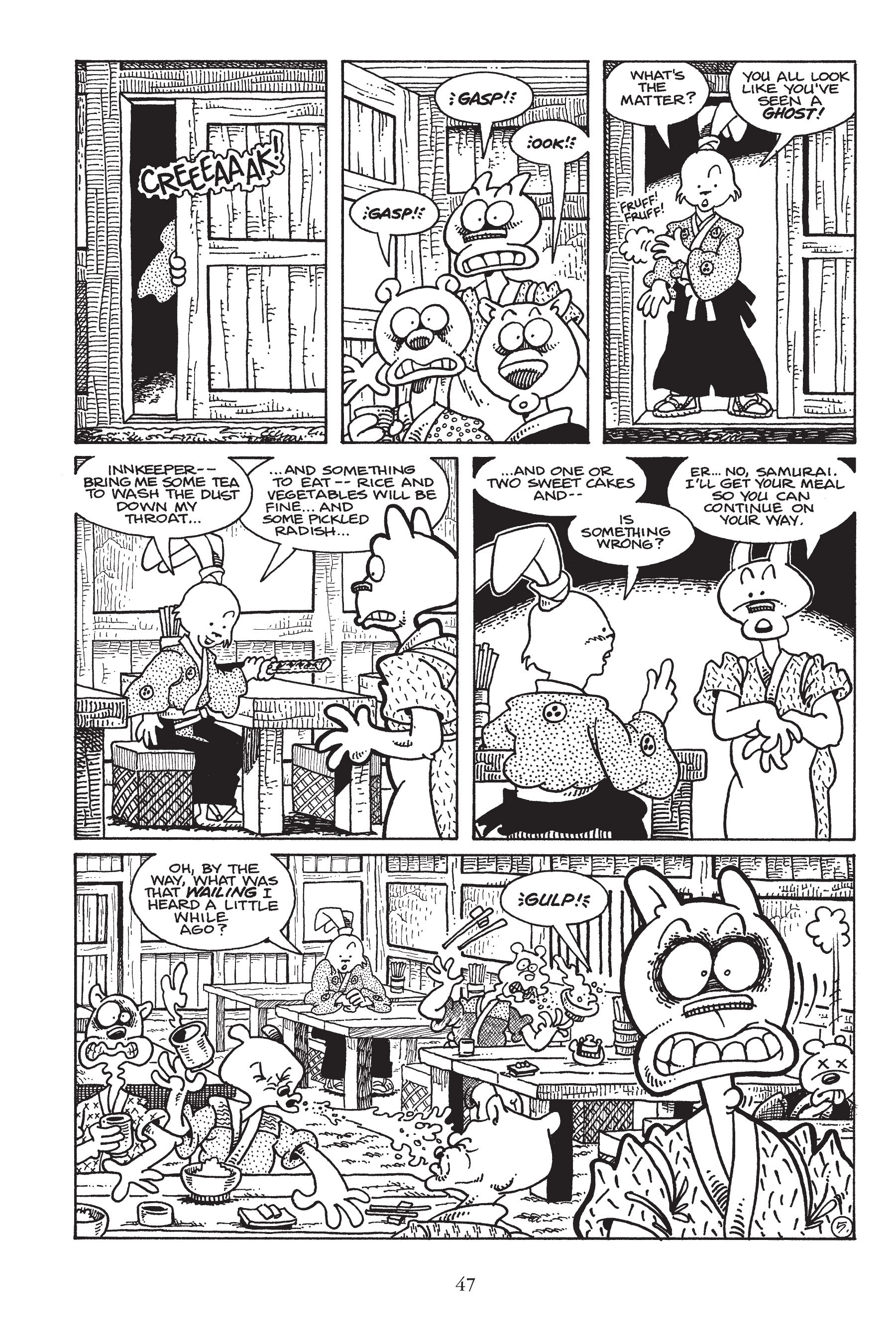 Read online Usagi Yojimbo (1987) comic -  Issue # _TPB 7 - 42