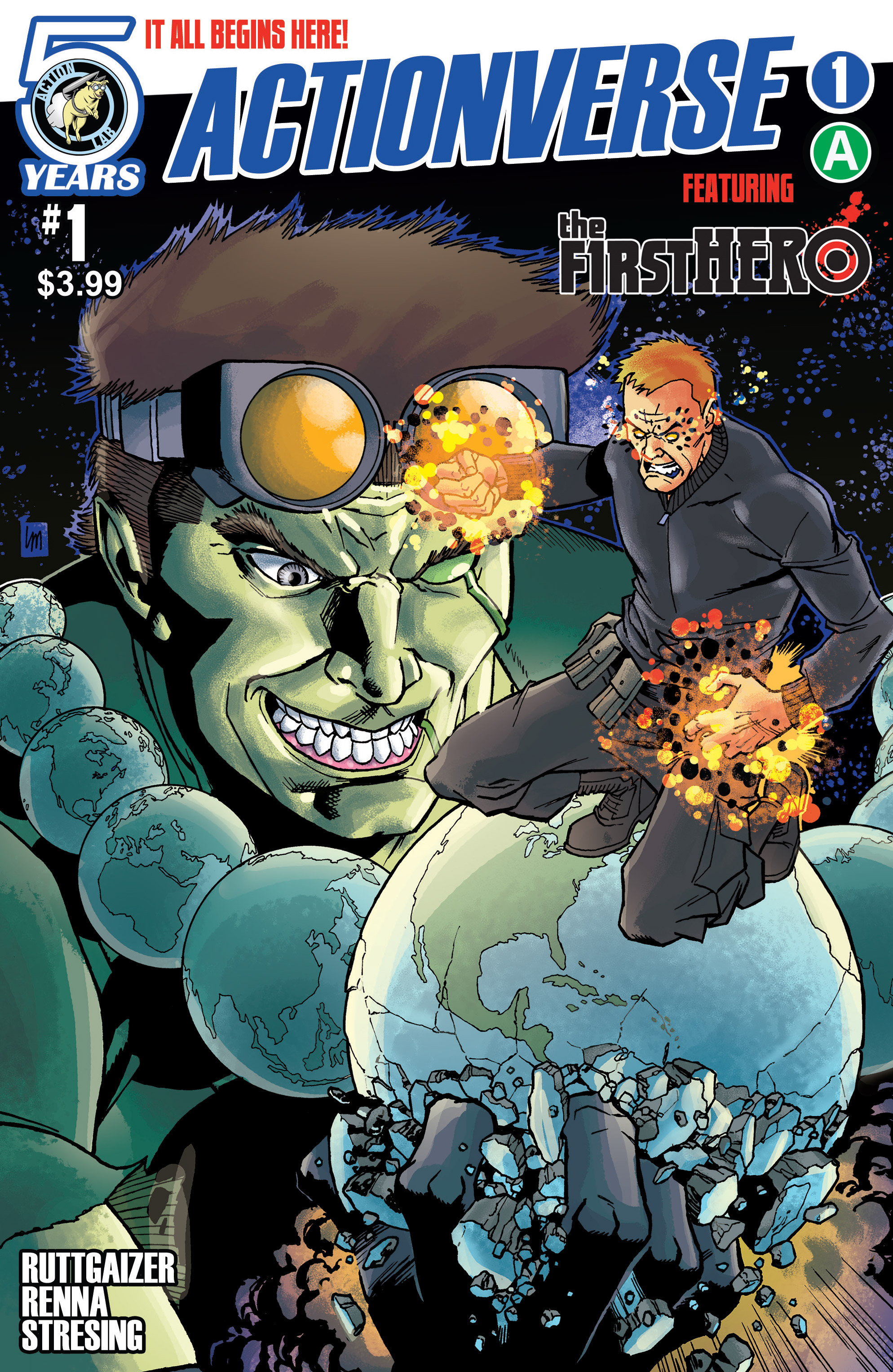 Read online Actionverse comic -  Issue #1 - 1