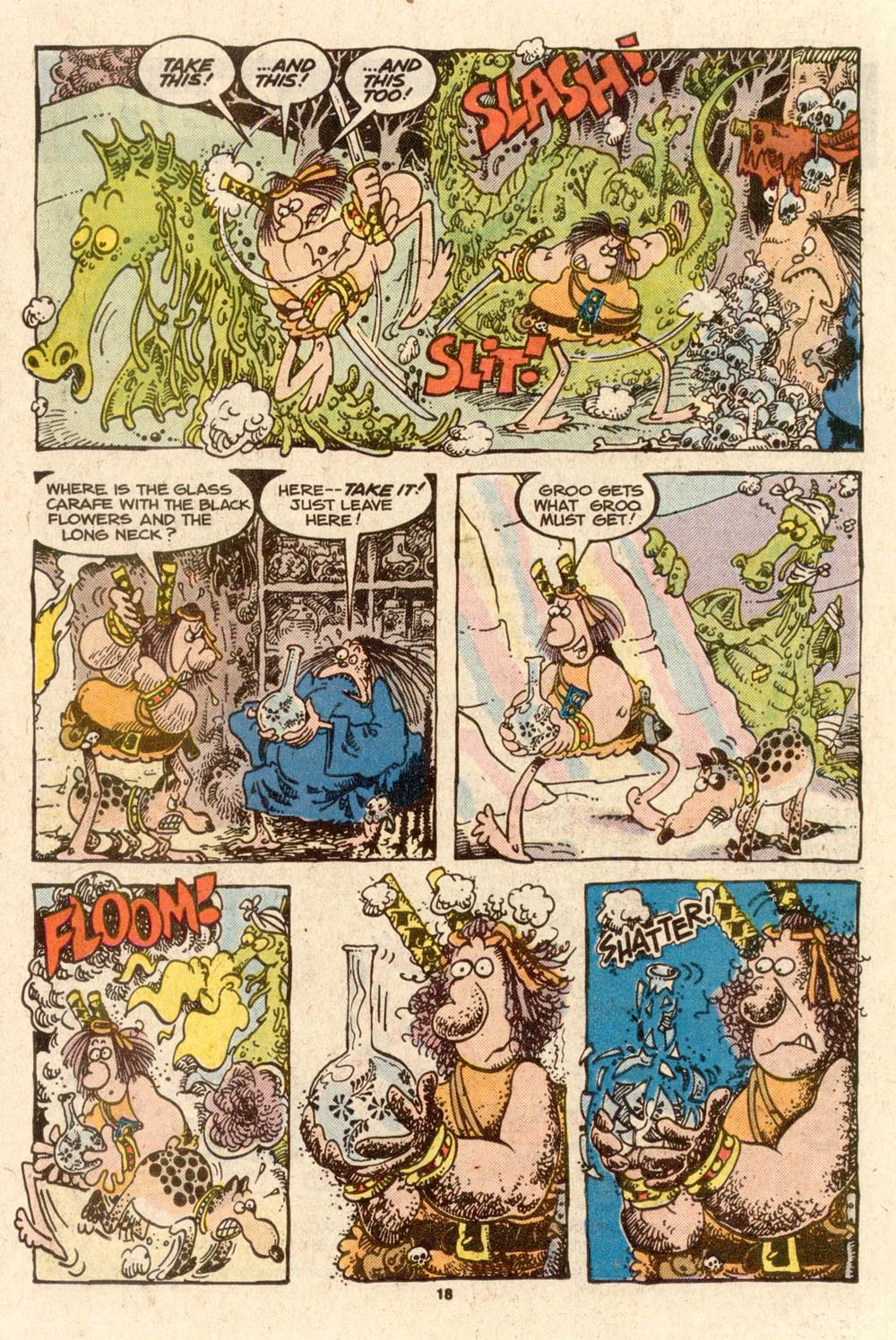 Read online Sergio Aragonés Groo the Wanderer comic -  Issue #40 - 19