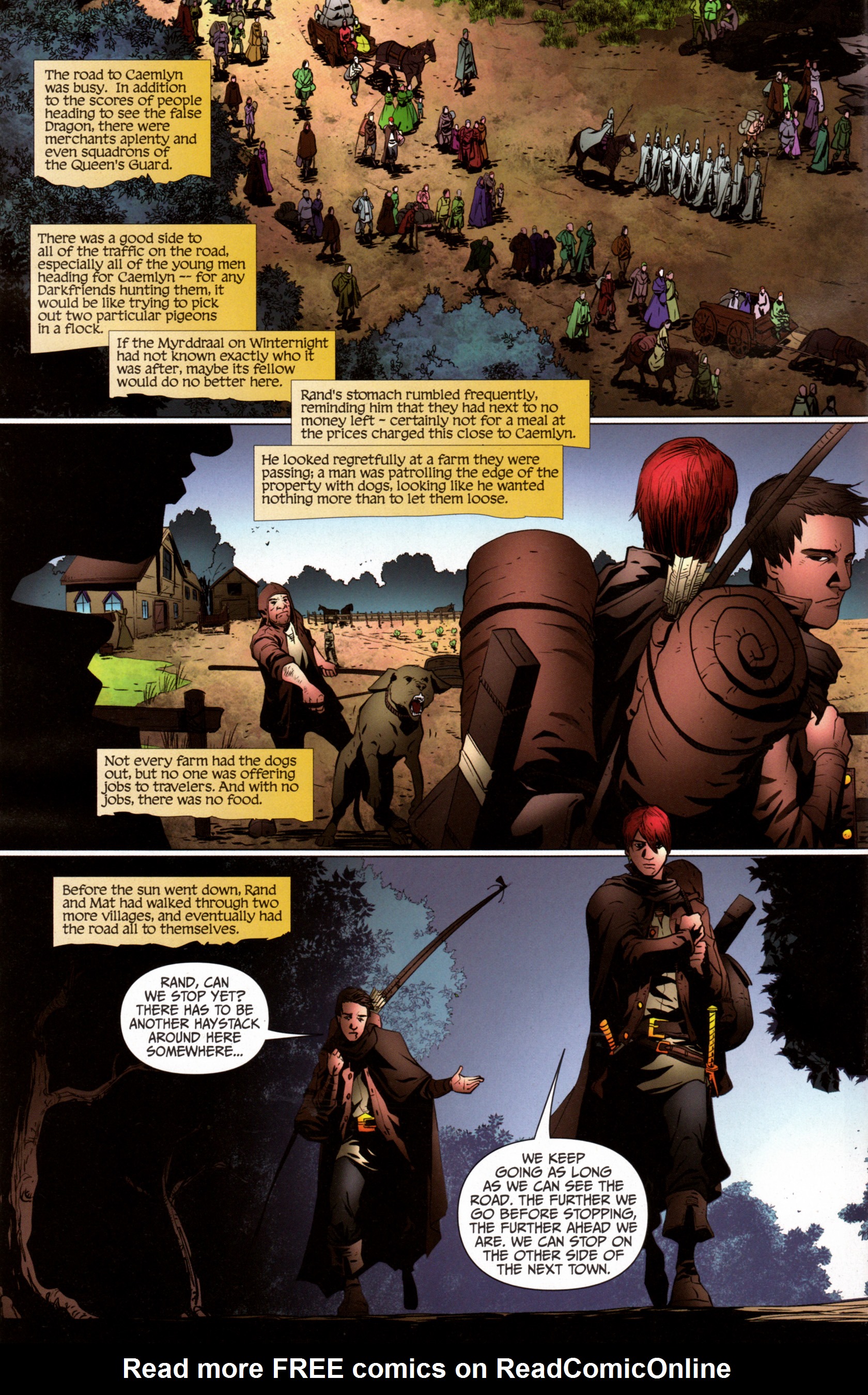 Read online Robert Jordan's Wheel of Time: The Eye of the World comic -  Issue #24 - 6