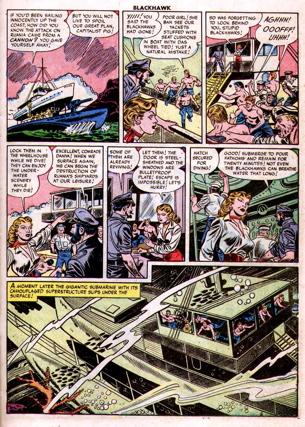 Read online Blackhawk (1957) comic -  Issue #68 - 23