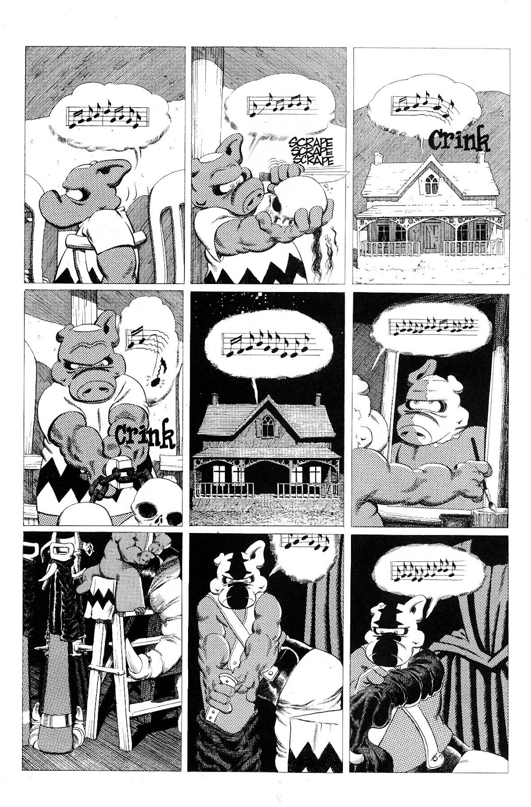Cerebus Issue #276 #275 - English 9 Cerebus Issue #276 #275 - English 9
