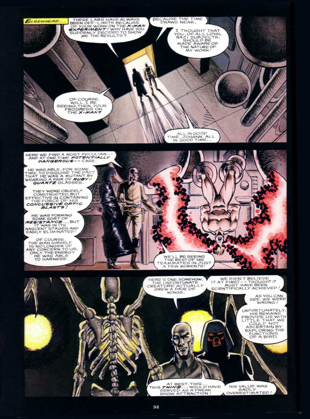 Read online Marvel Graphic Novel comic -  Issue #66 - Excalibur - Weird War III - 31