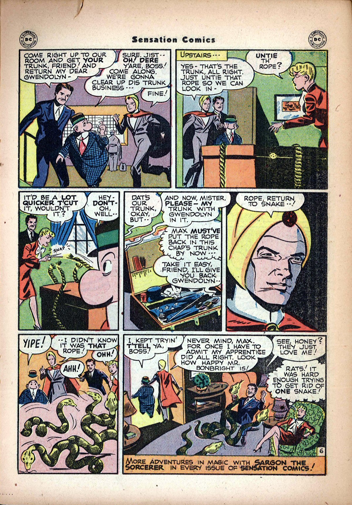 Read online Sensation (Mystery) Comics comic -  Issue #62 - 29