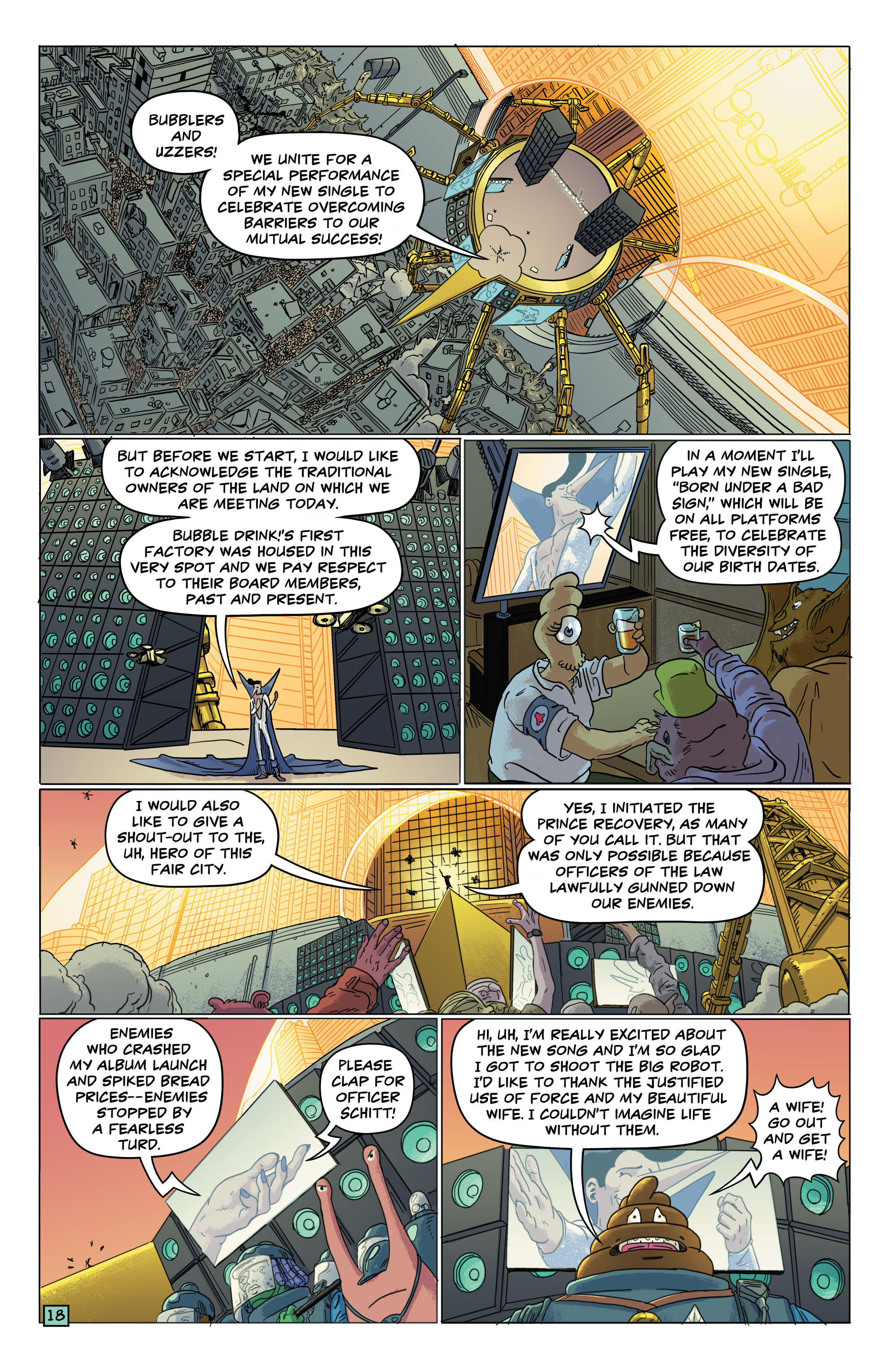 Read online Justice Warriors comic -  Issue #6 - 19