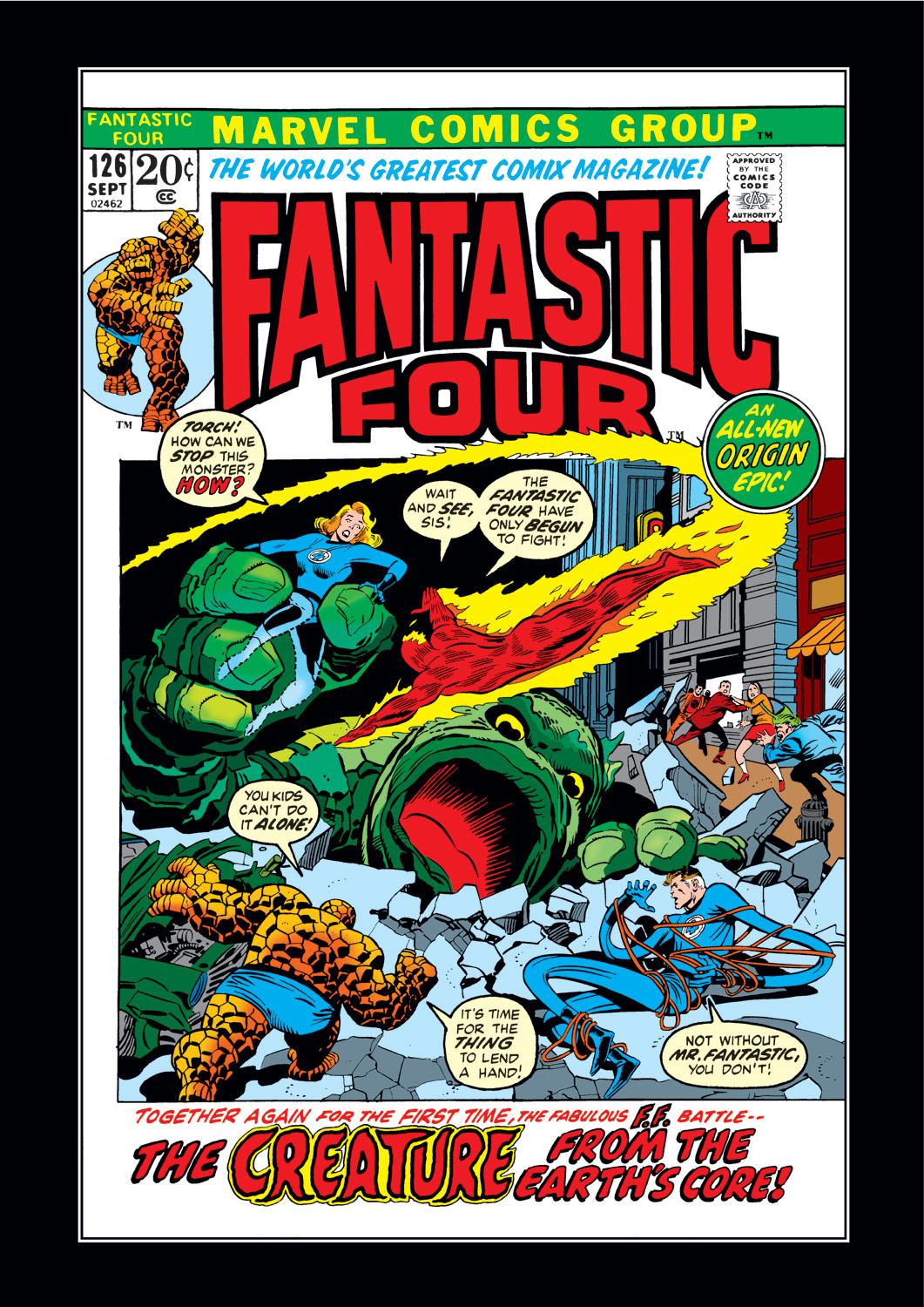 Read online Fantastic Four (1961) comic -  Issue #126 - 1