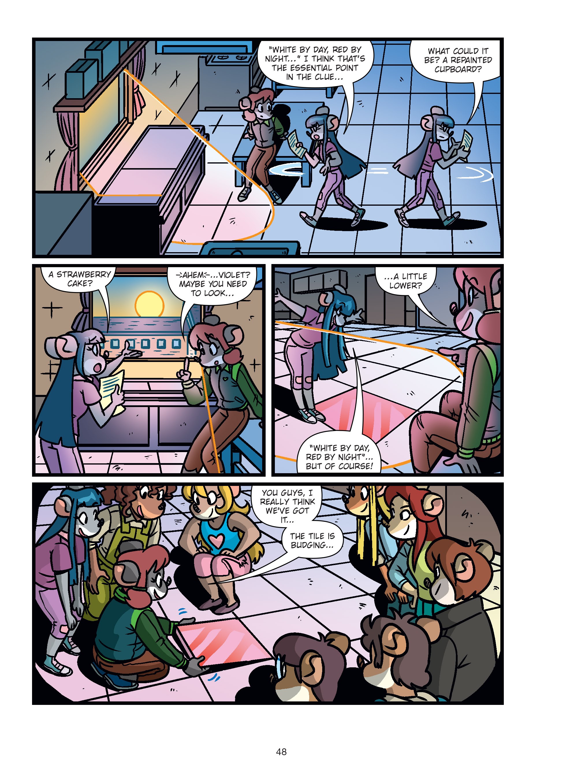 Read online Thea Stilton comic -  Issue # TPB 8 - 49