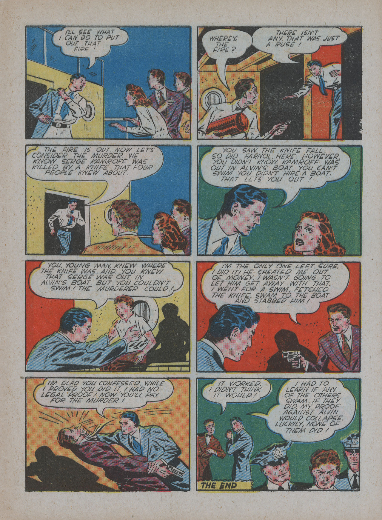 Read online Detective Comics (1937) comic -  Issue #56 - 57