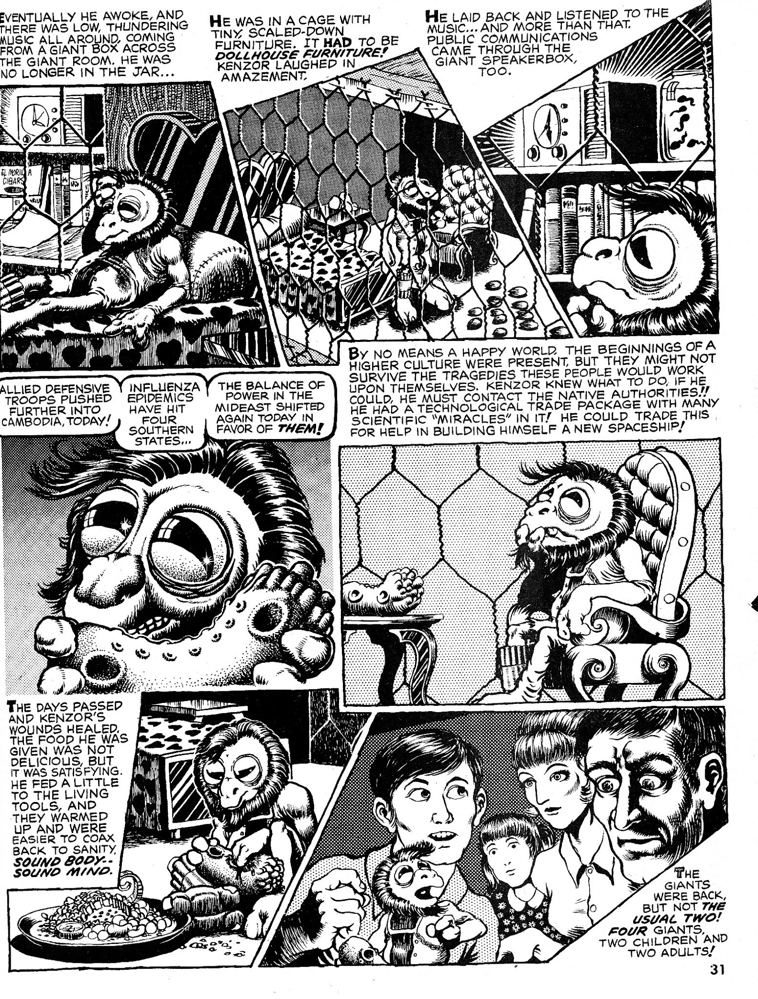 Read online Nightmare (1970) comic -  Issue #6 - 29