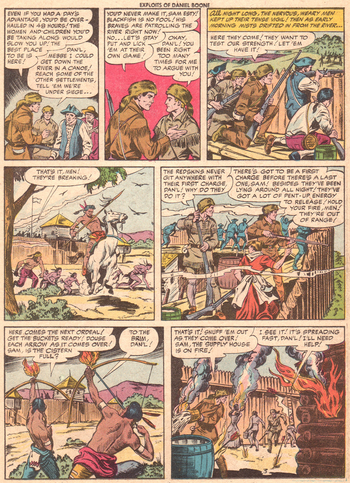 Read online Exploits of Daniel Boone comic -  Issue #5 - 15
