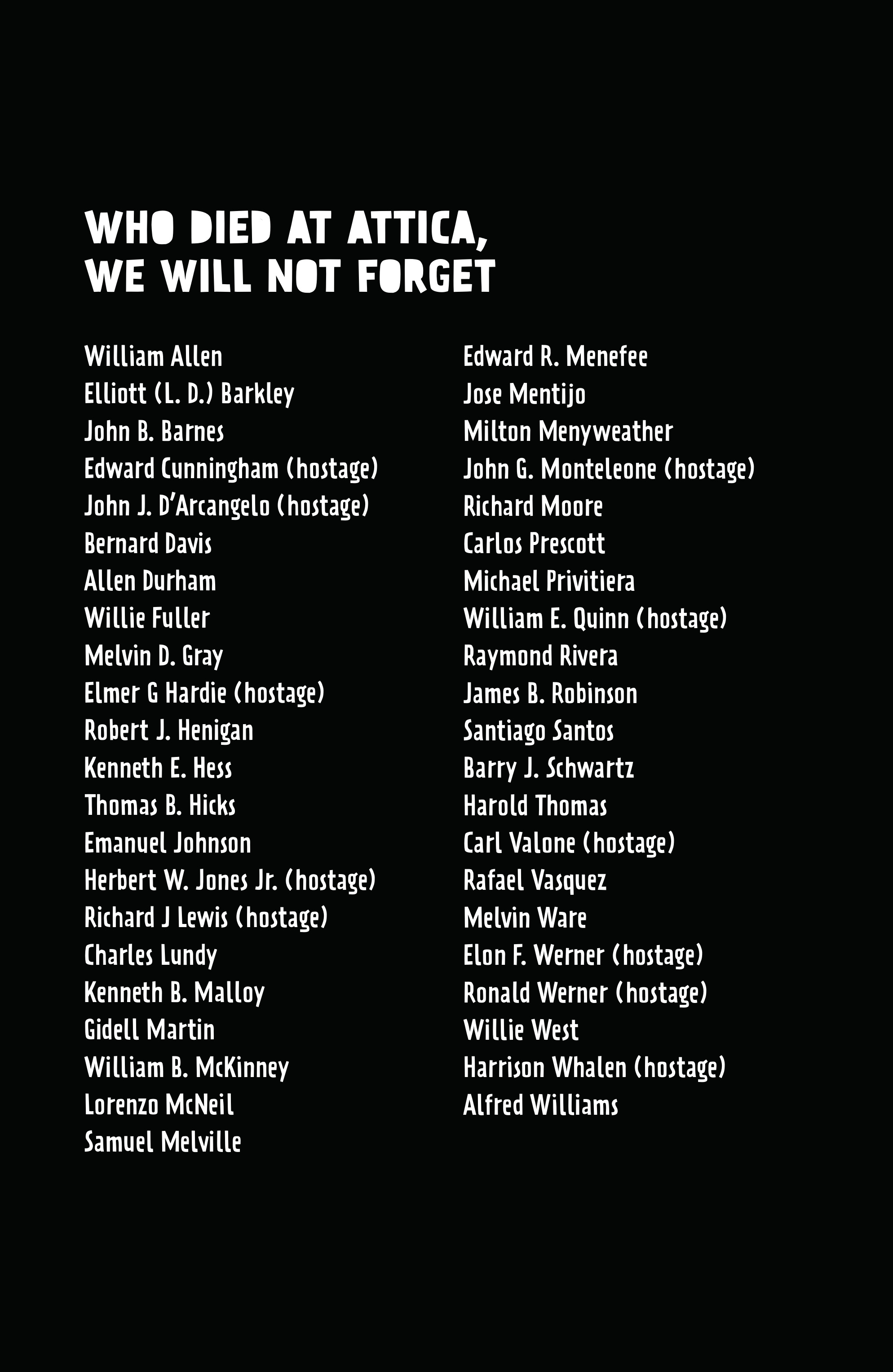 Read online Big Black: Stand At Attica comic -  Issue # TPB (Part 2) - 72