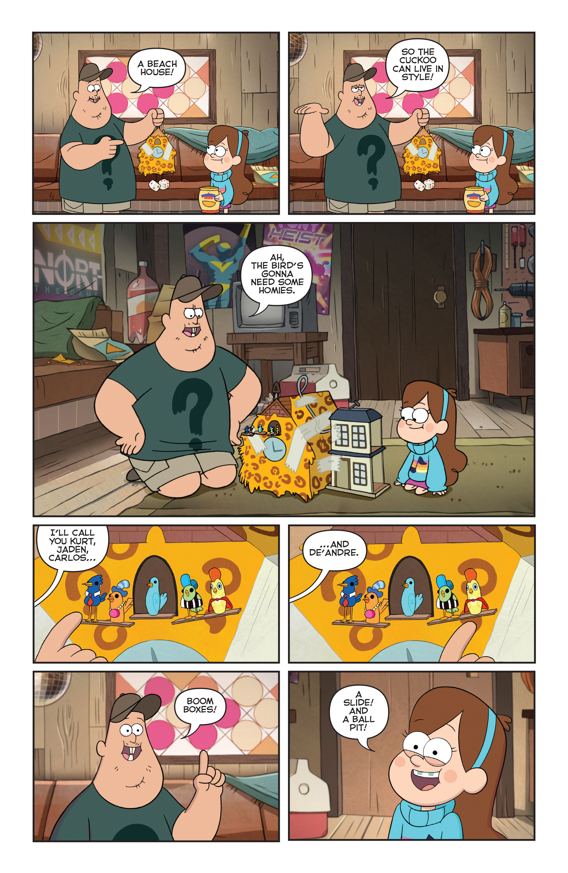 Read online Disney Gravity Falls Shorts Cinestory Comic comic -  Issue #1 - 25