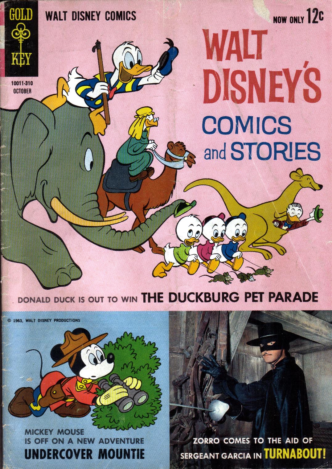 Read online Walt Disney's Comics and Stories comic -  Issue #277 - 1