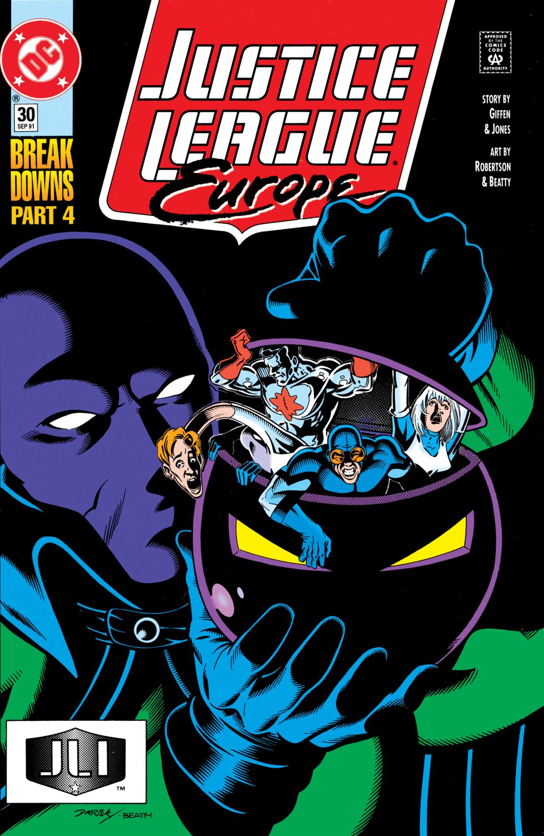 Read online Justice League Europe comic -  Issue #30 - 1