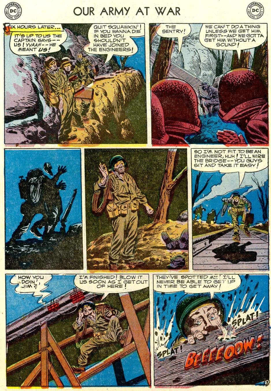Read online Our Army at War (1952) comic -  Issue #5 - 23