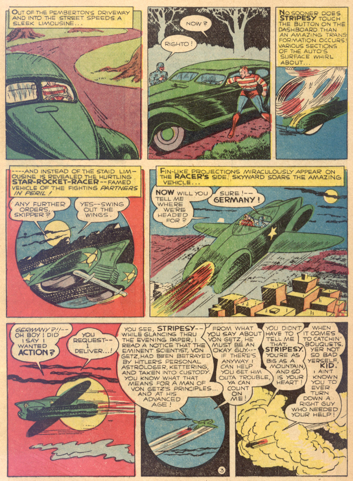 Read online Star Spangled Comics comic -  Issue #3 - 54