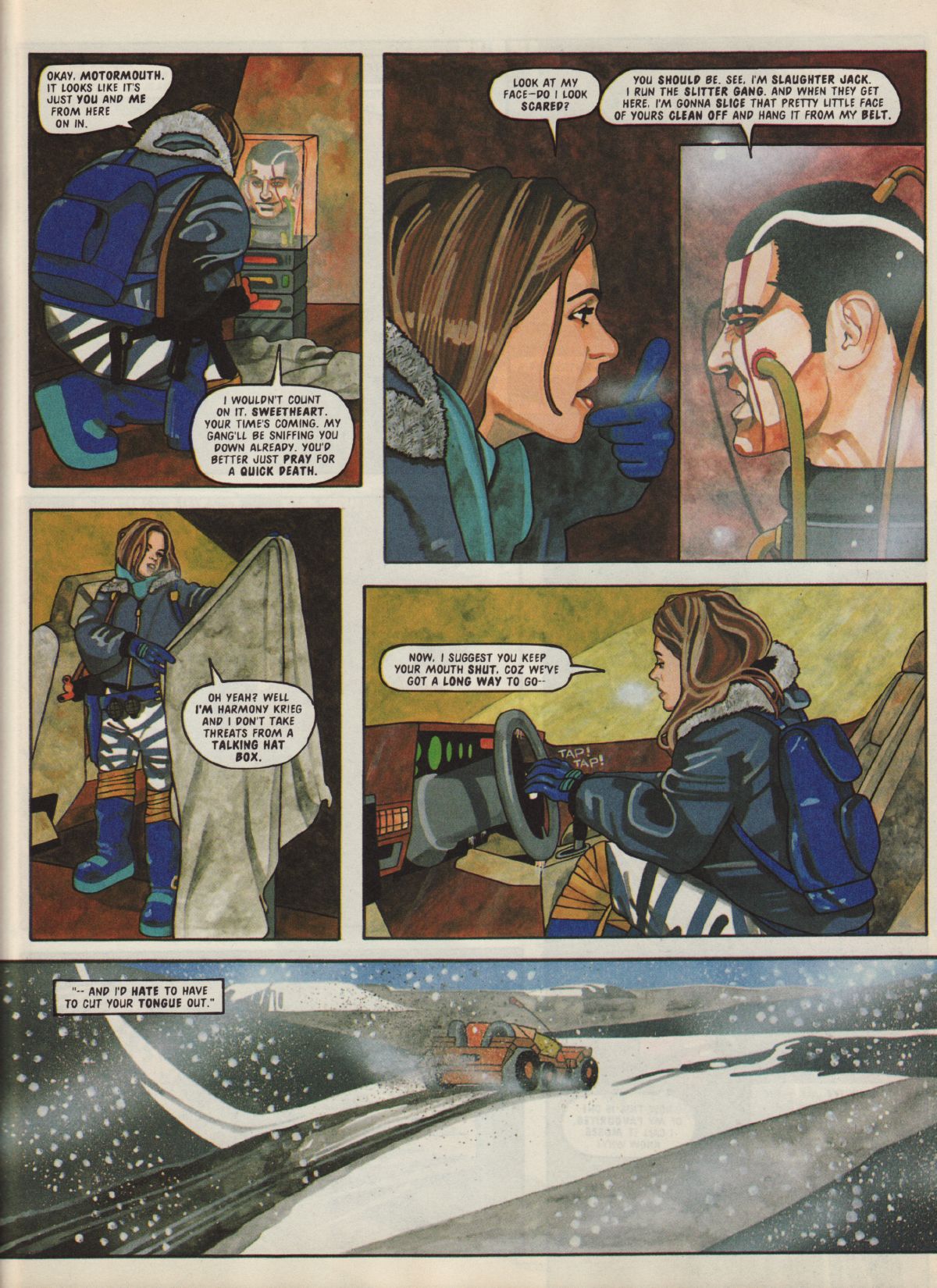 Read online Judge Dredd Megazine (vol. 3) comic -  Issue #8 - 17