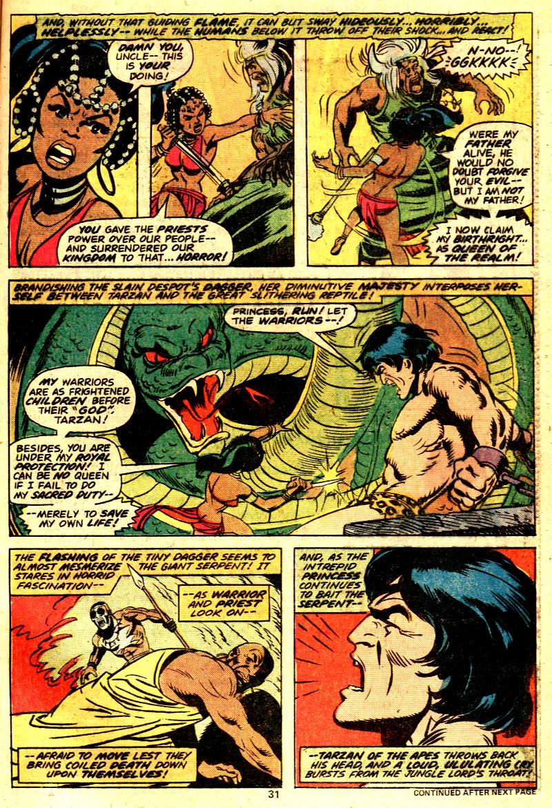 Read online Tarzan (1977) comic -  Issue # _Annual 2 - 25