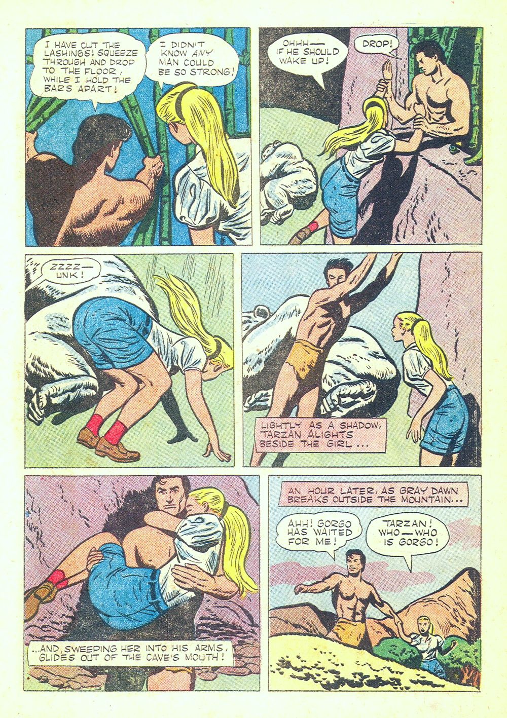 Read online Tarzan (1948) comic -  Issue #58 - 15