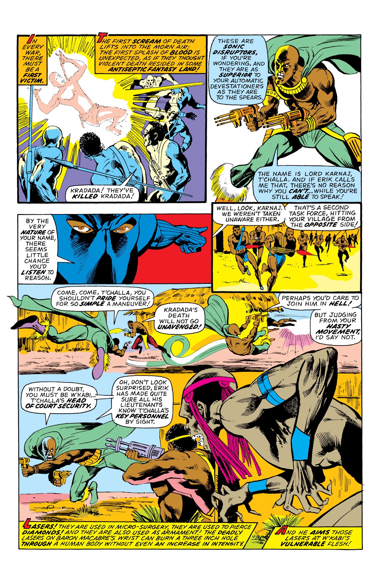 Read online Marvel Masterworks: The Black Panther comic -  Issue # TPB 1 - 92