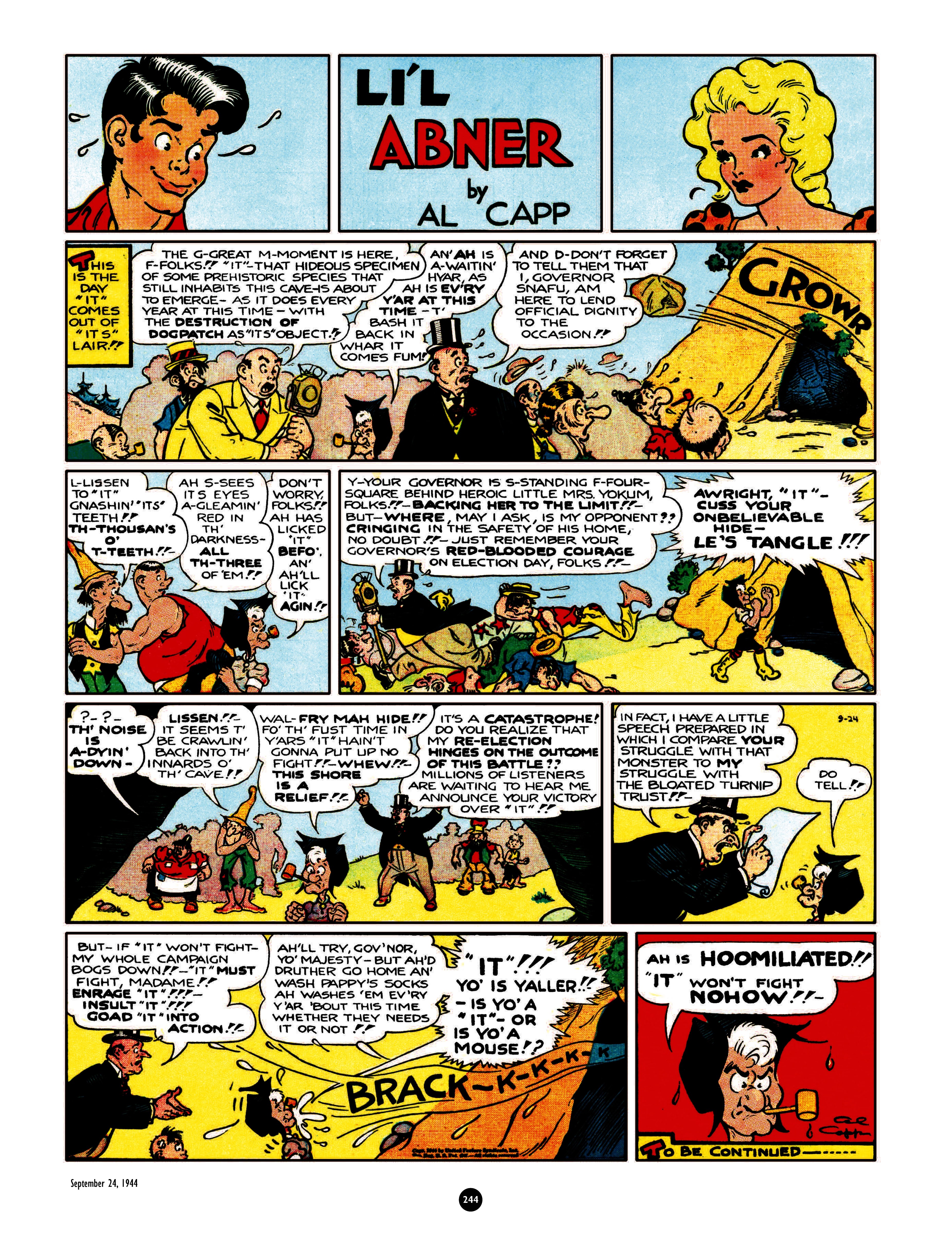 Read online Al Capp's Li'l Abner Complete Daily & Color Sunday Comics comic -  Issue # TPB 5 (Part 3) - 46