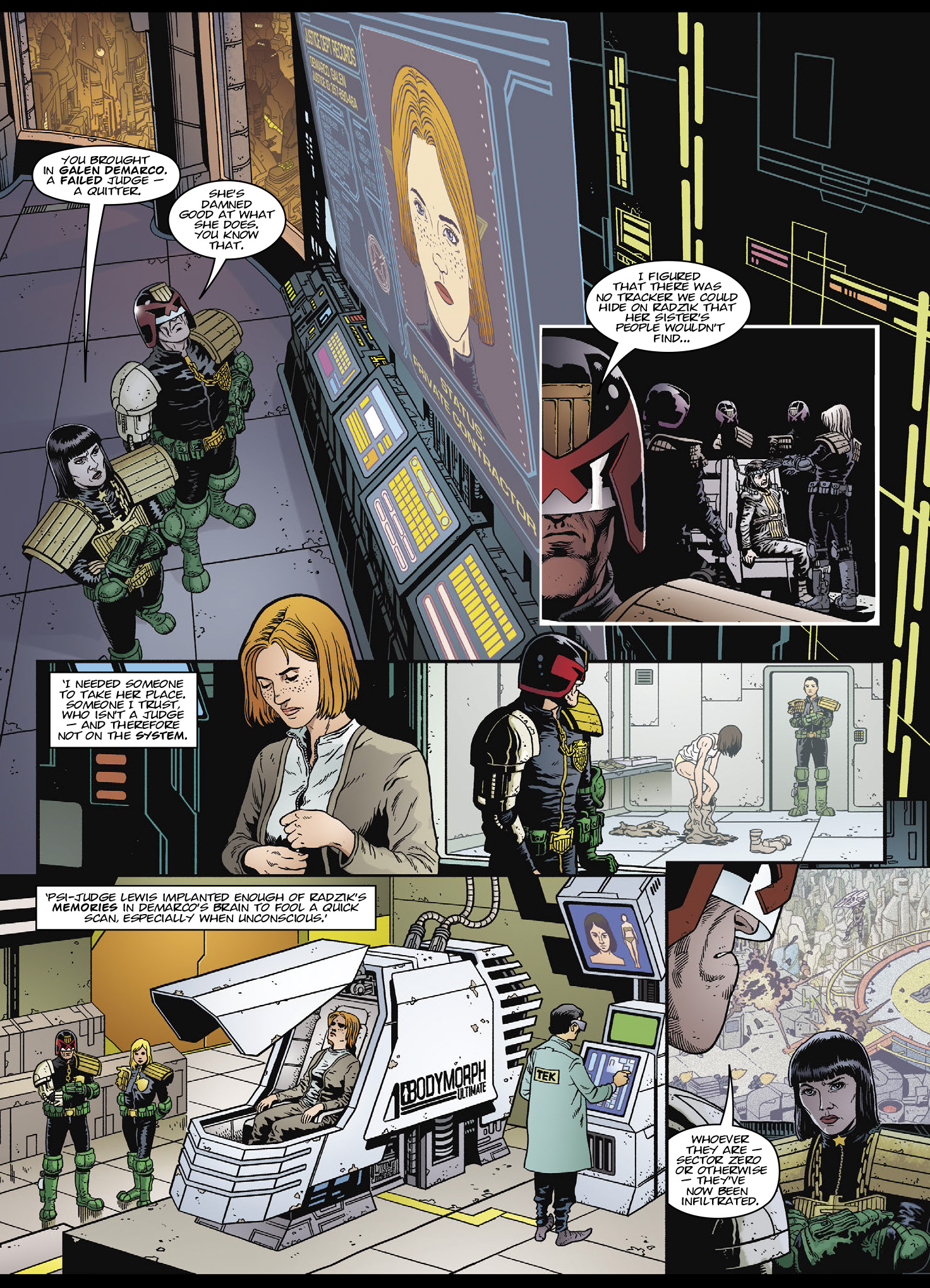 Read online Judge Dredd Megazine (Vol. 5) comic -  Issue #450 - 92