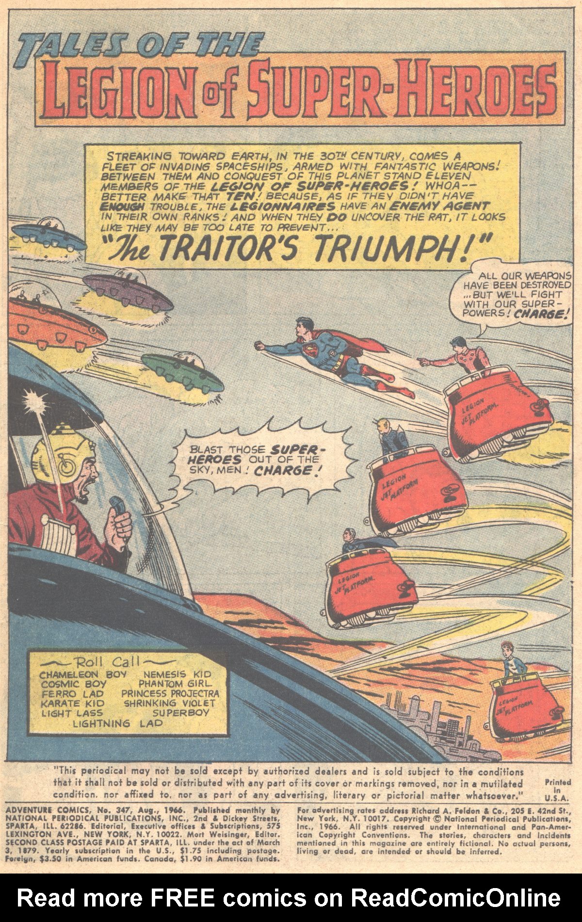 Read online Adventure Comics (1938) comic -  Issue #347 - 3