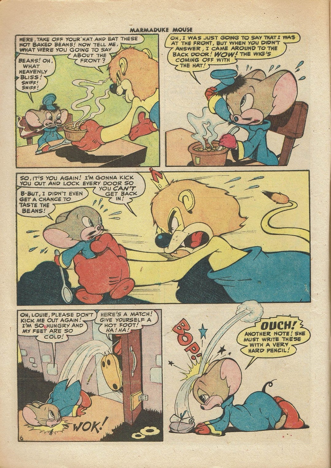 Read online Marmaduke Mouse comic -  Issue #7 - 8