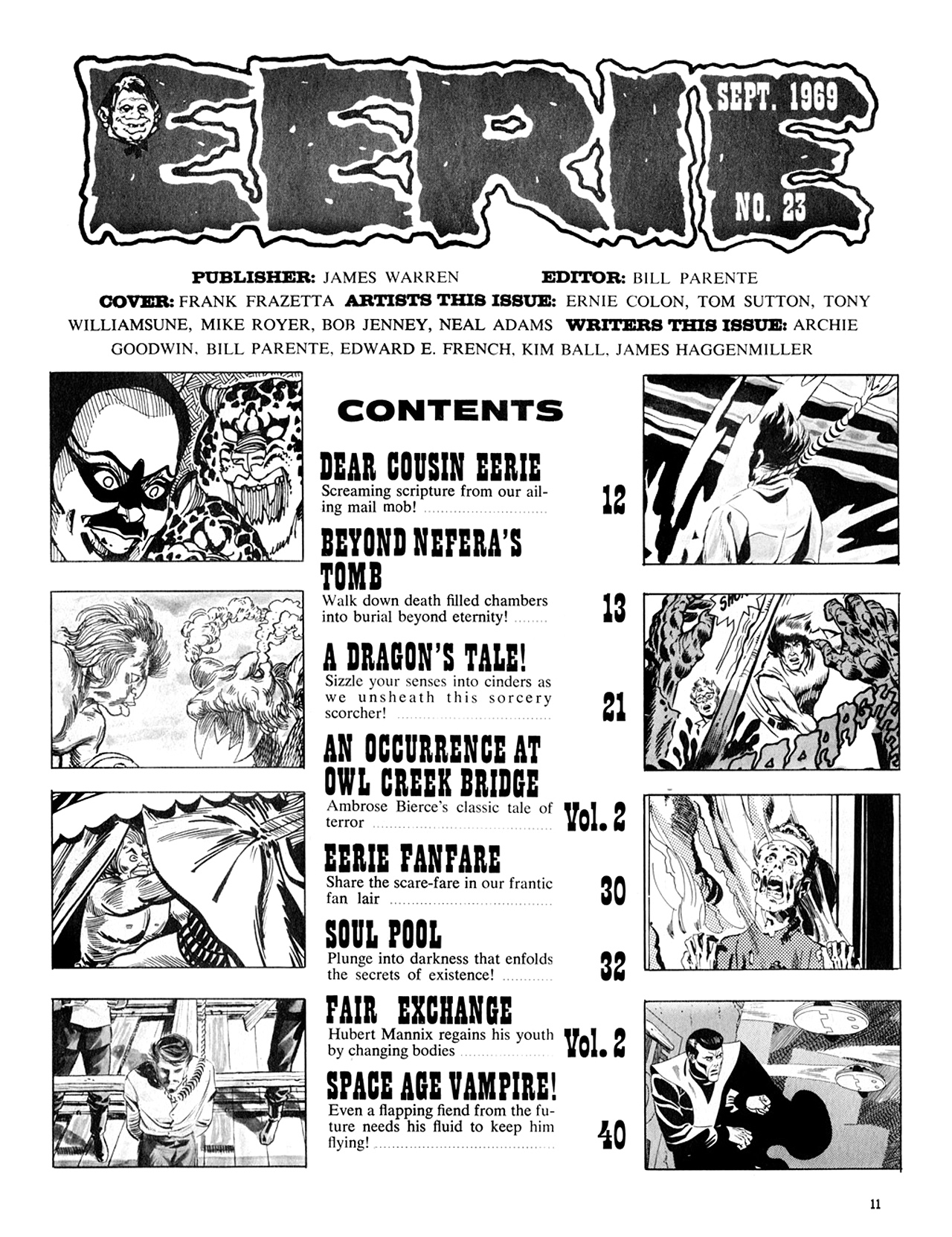 Read online Eerie Archives comic -  Issue # TPB 5 - 12