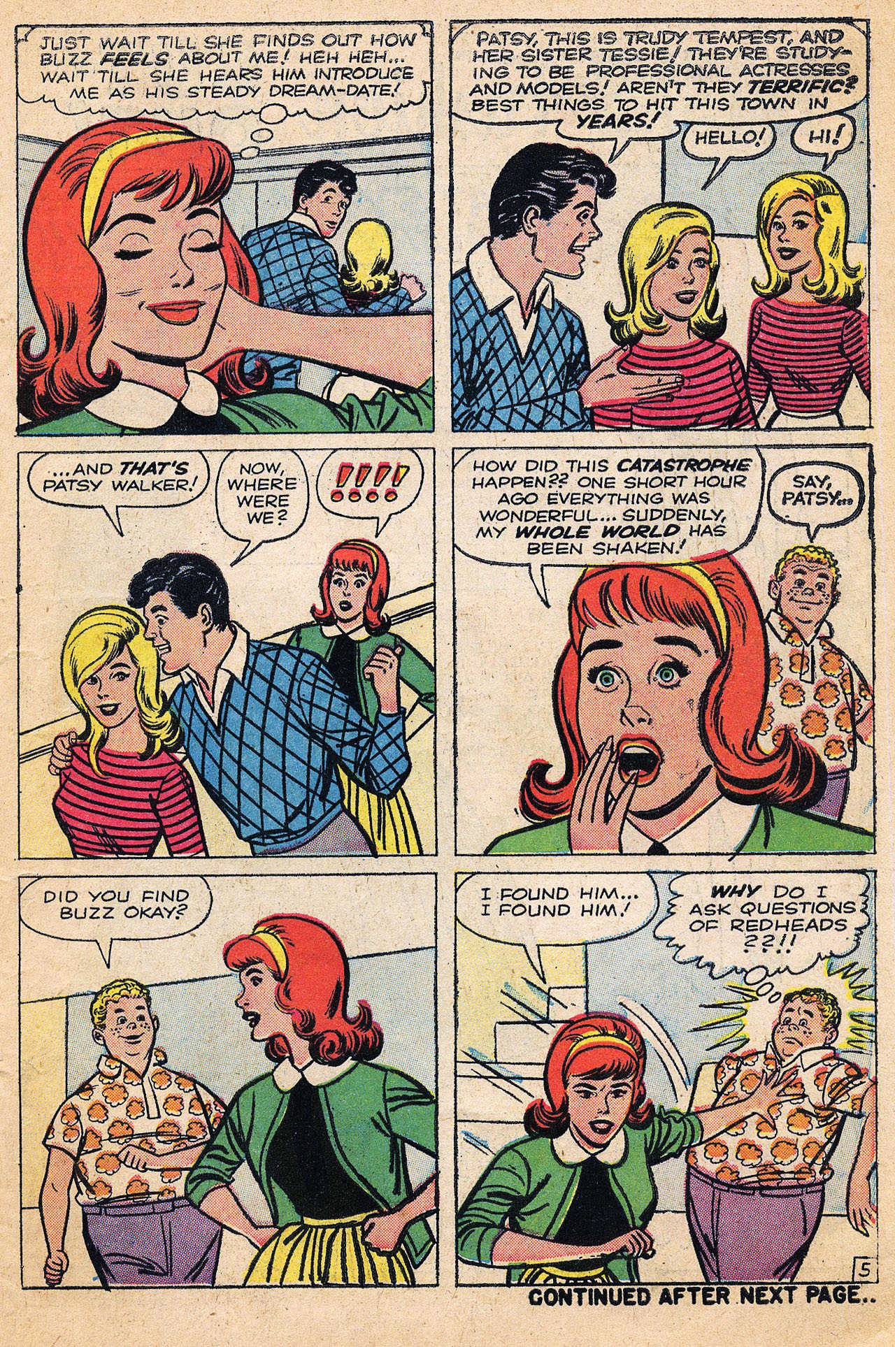 Read online Patsy Walker comic -  Issue #102 - 7