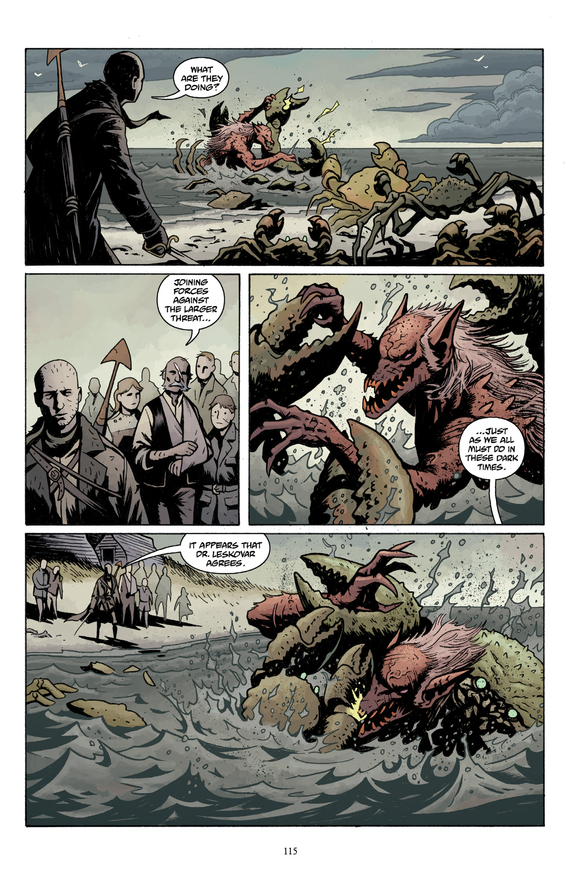 Read online Baltimore Volume 3: A Passing Stranger and Other Stories comic -  Issue # Full - 117