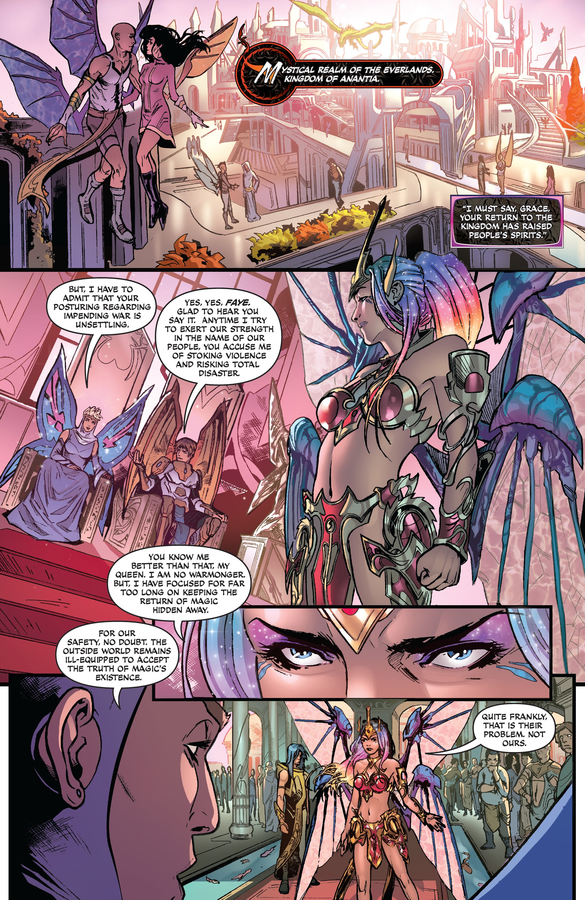 Read online Soulfire comic -  Issue #1 - 8