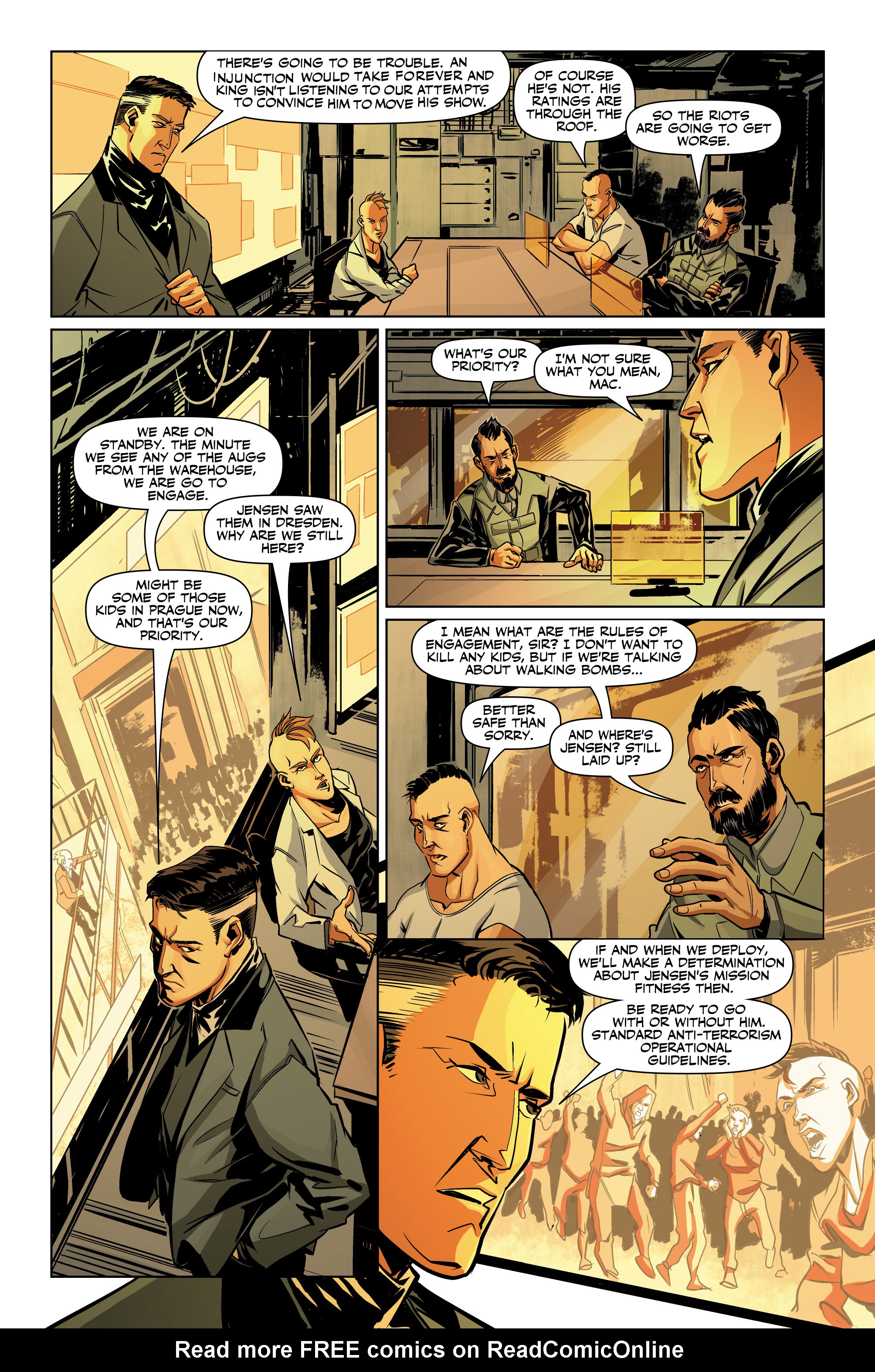 Read online Deus Ex: Children's Crusade comic -  Issue #4 - 11