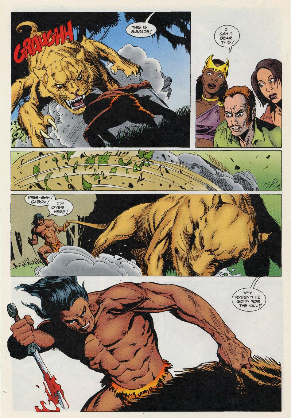 Read online Tarzan (1996) comic -  Issue #1 - 20