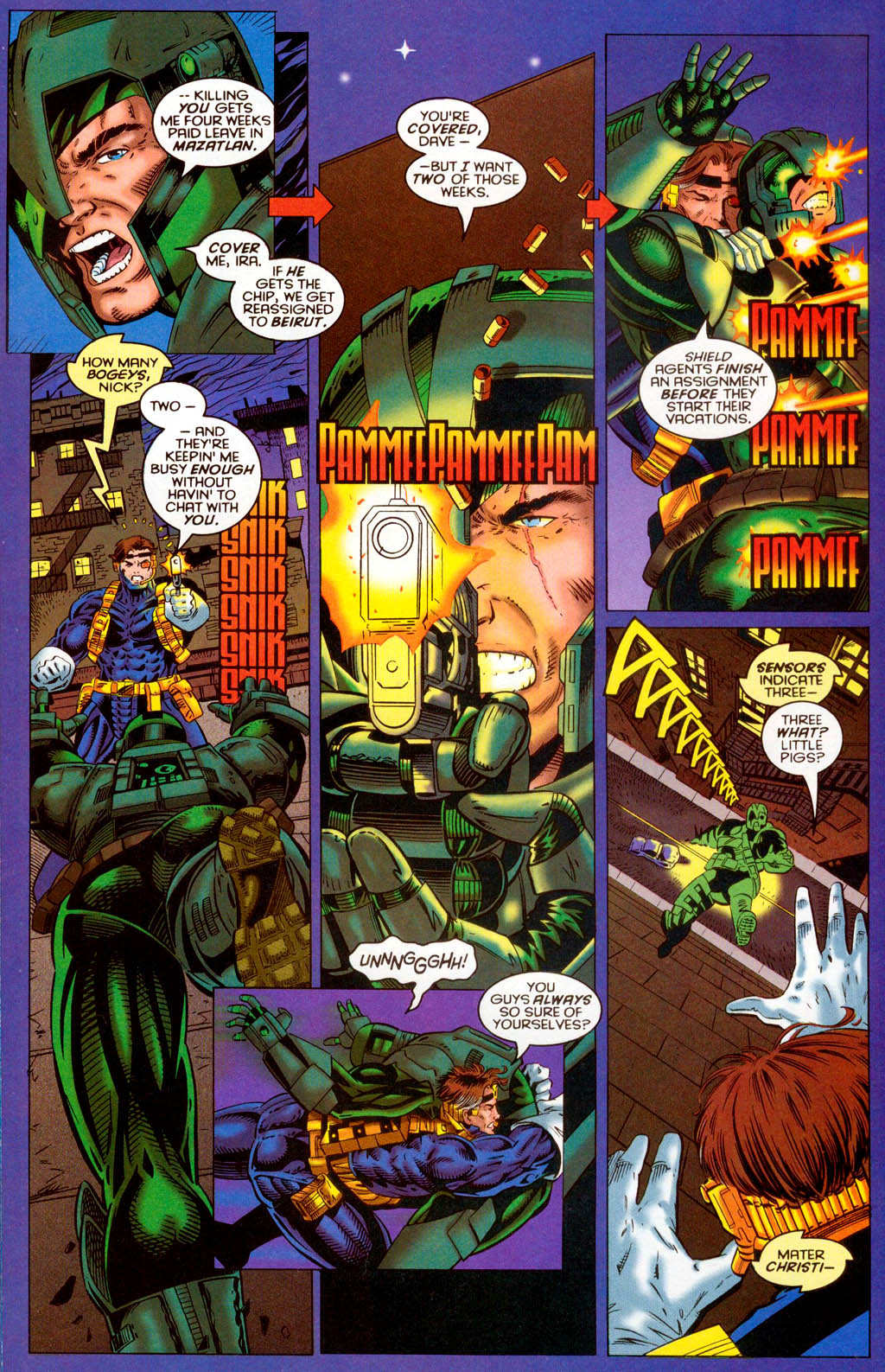 Read online Fury of S.H.I.E.L.D. comic -  Issue #1 - 4