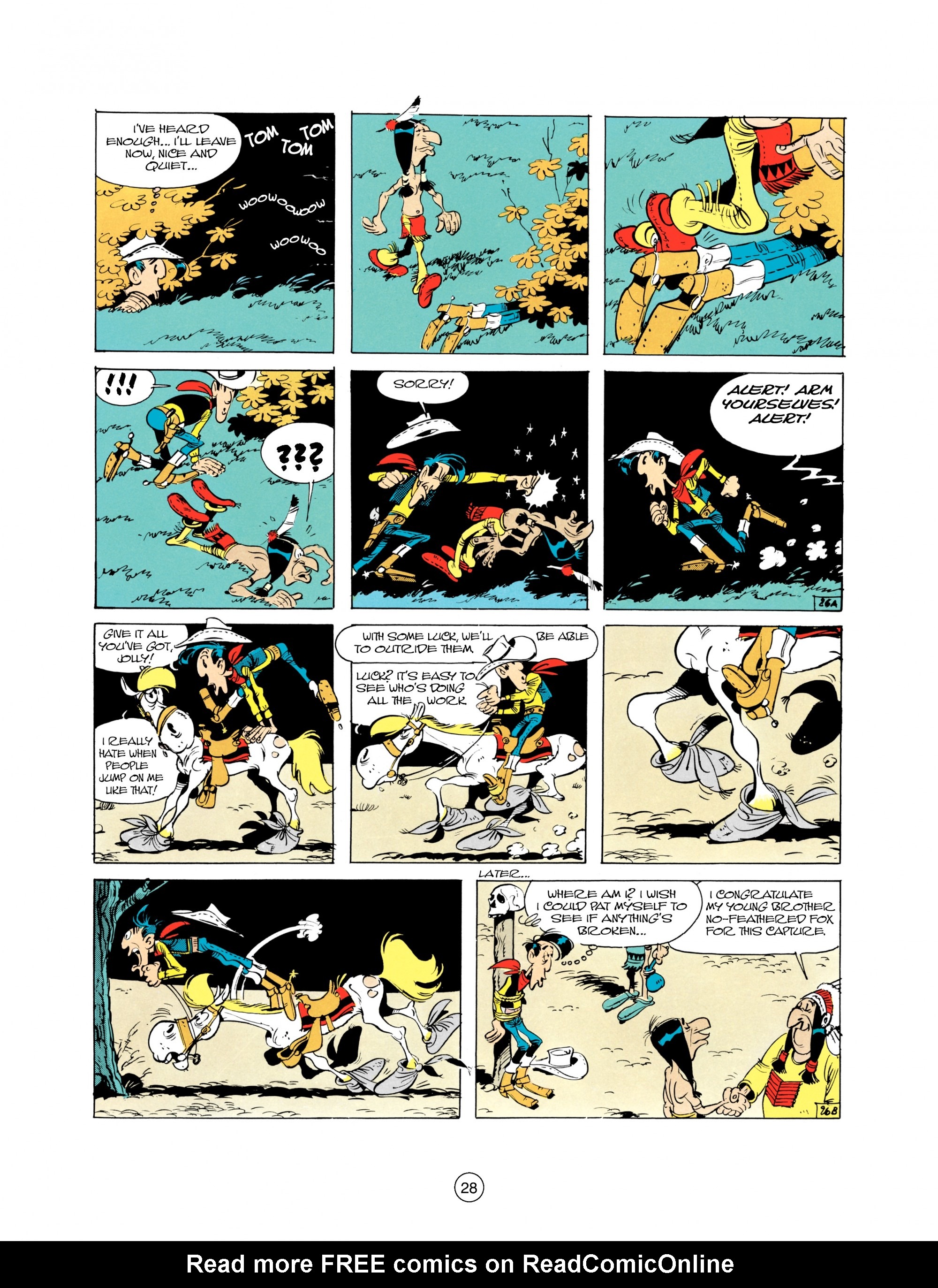 Read online A Lucky Luke Adventure comic -  Issue #21 - 28