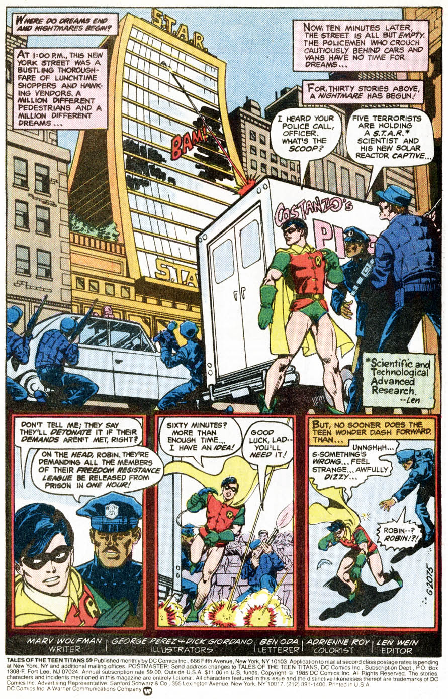 Tales of the Teen Titans Issue #59 #20 - English 2