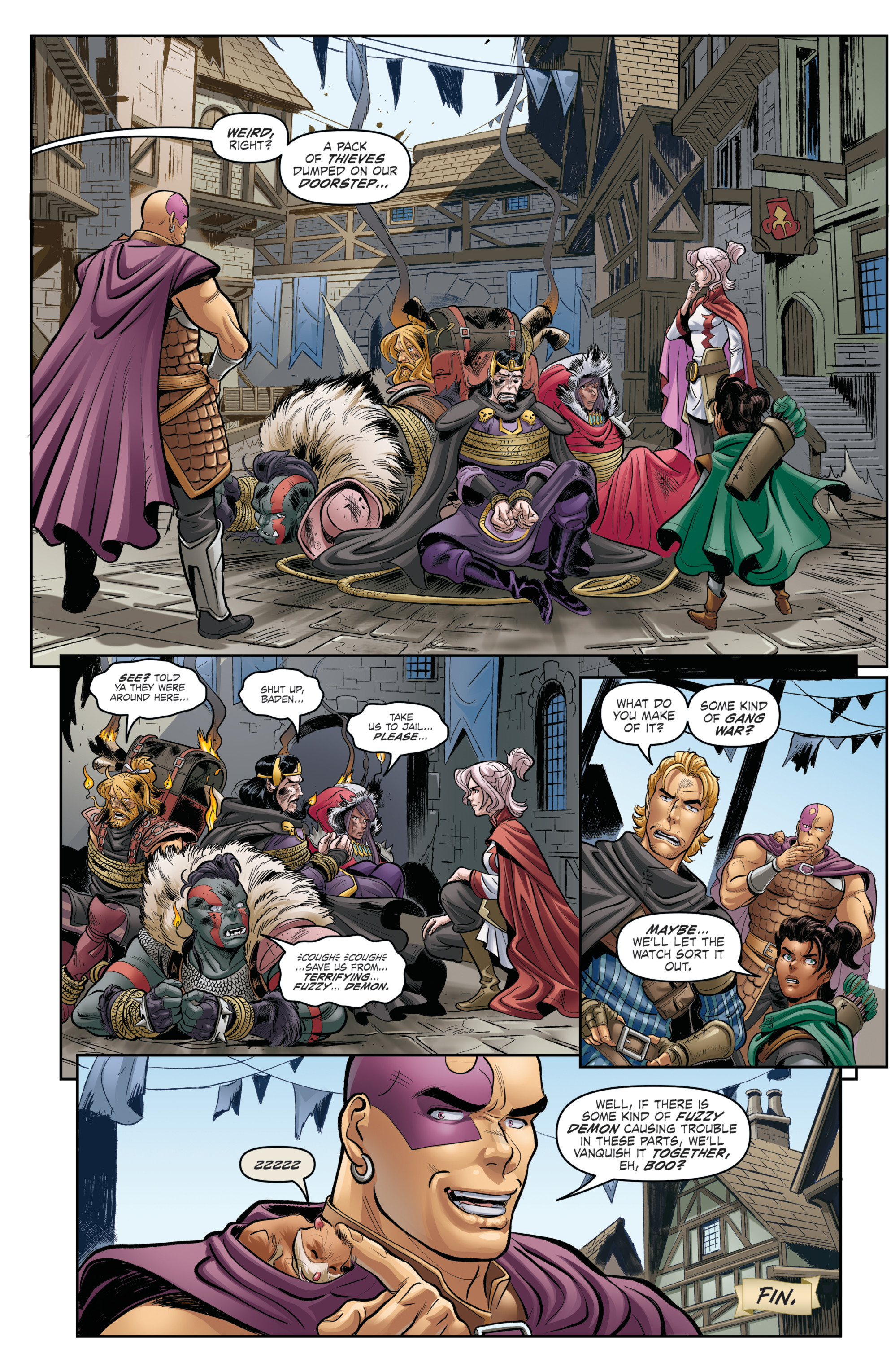 Read online Dungeons & Dragons: Evil At Baldur's Gate comic -  Issue # _TPB - 112