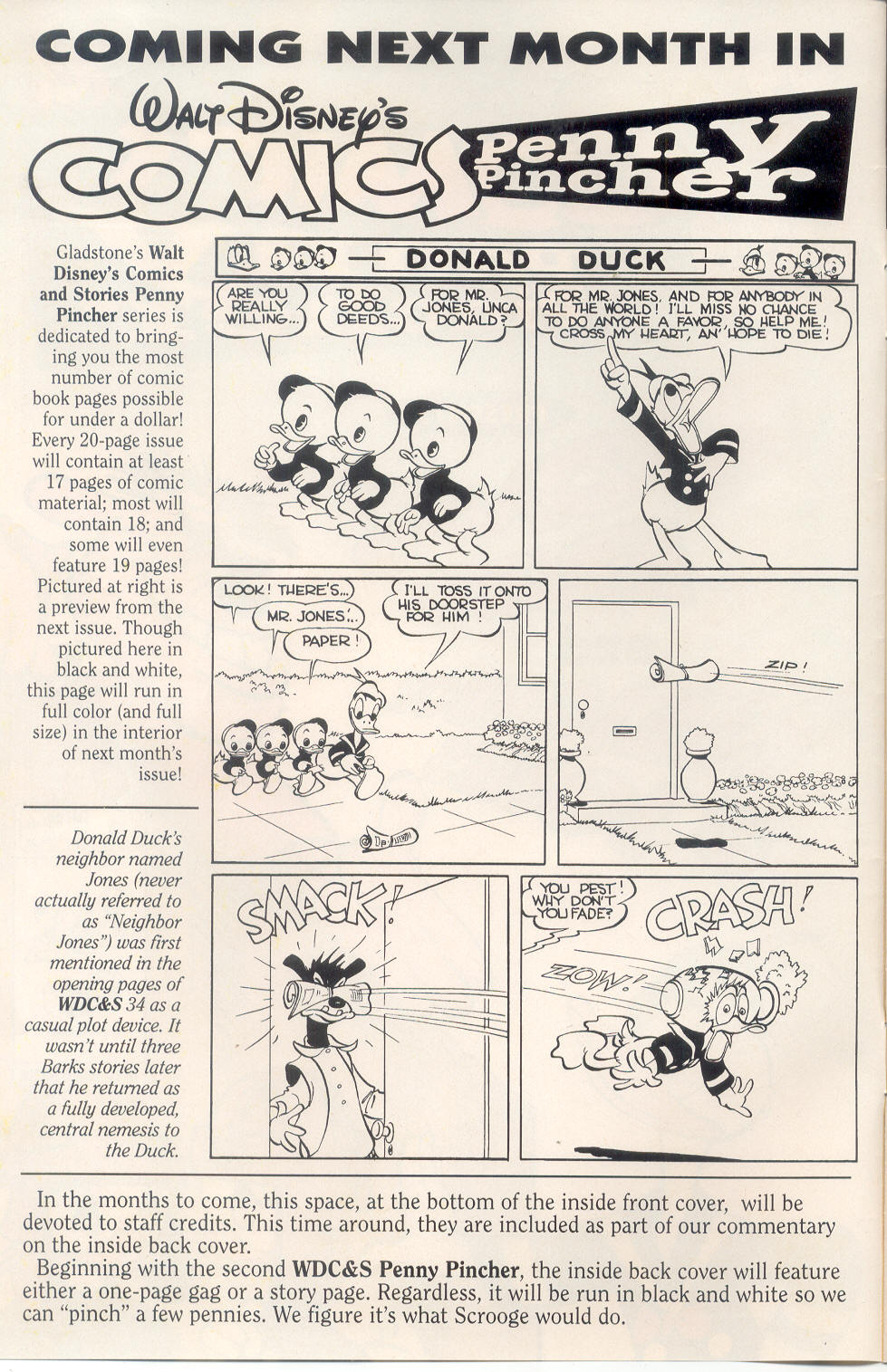 Walt Disney's Comics Penny Pincher issue 1 - Page 1