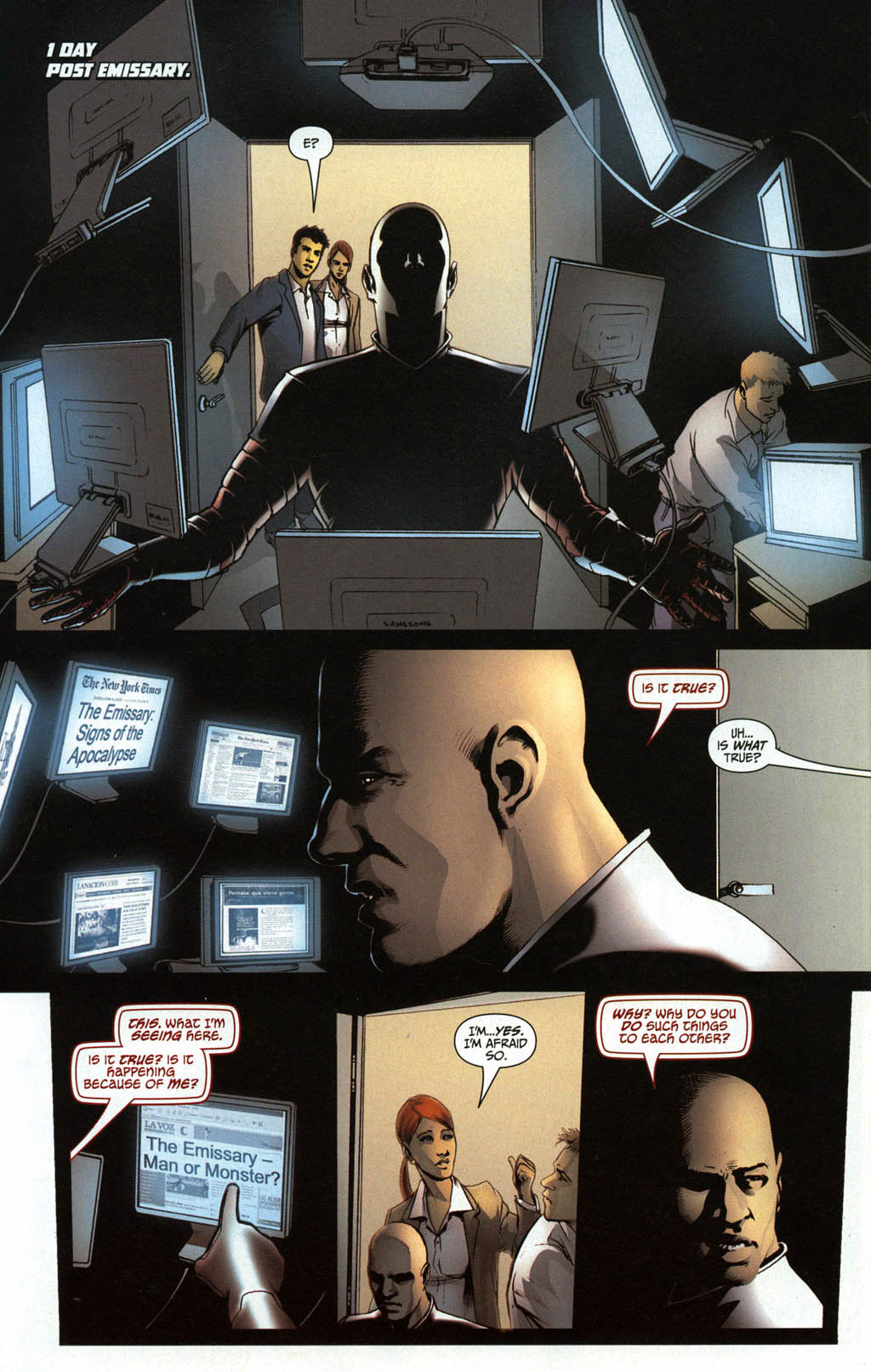 Read online Emissary comic -  Issue #3 - 20
