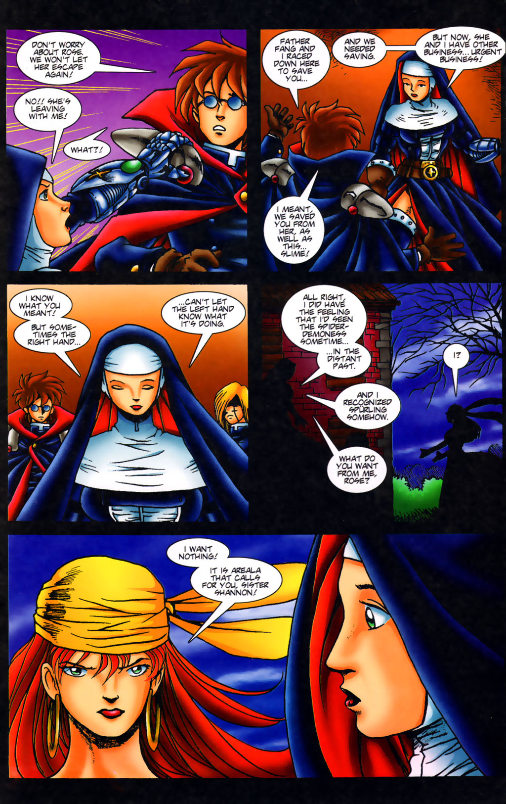 Read online Warrior Nun Areala: Scorpio Rose comic -  Issue #3 - 23