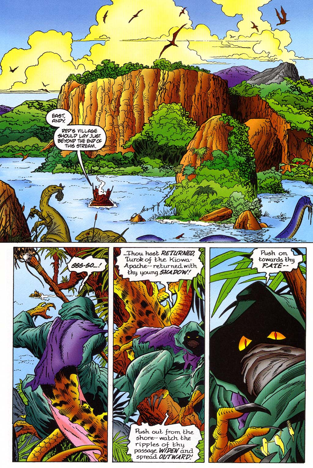 Read online Turok, Dinosaur Hunter (1993) comic -  Issue #45 - 7