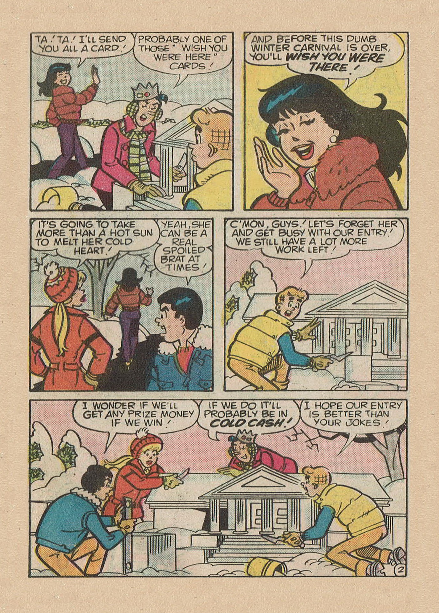 Read online Archie's Story & Game Digest Magazine comic -  Issue #10 - 126