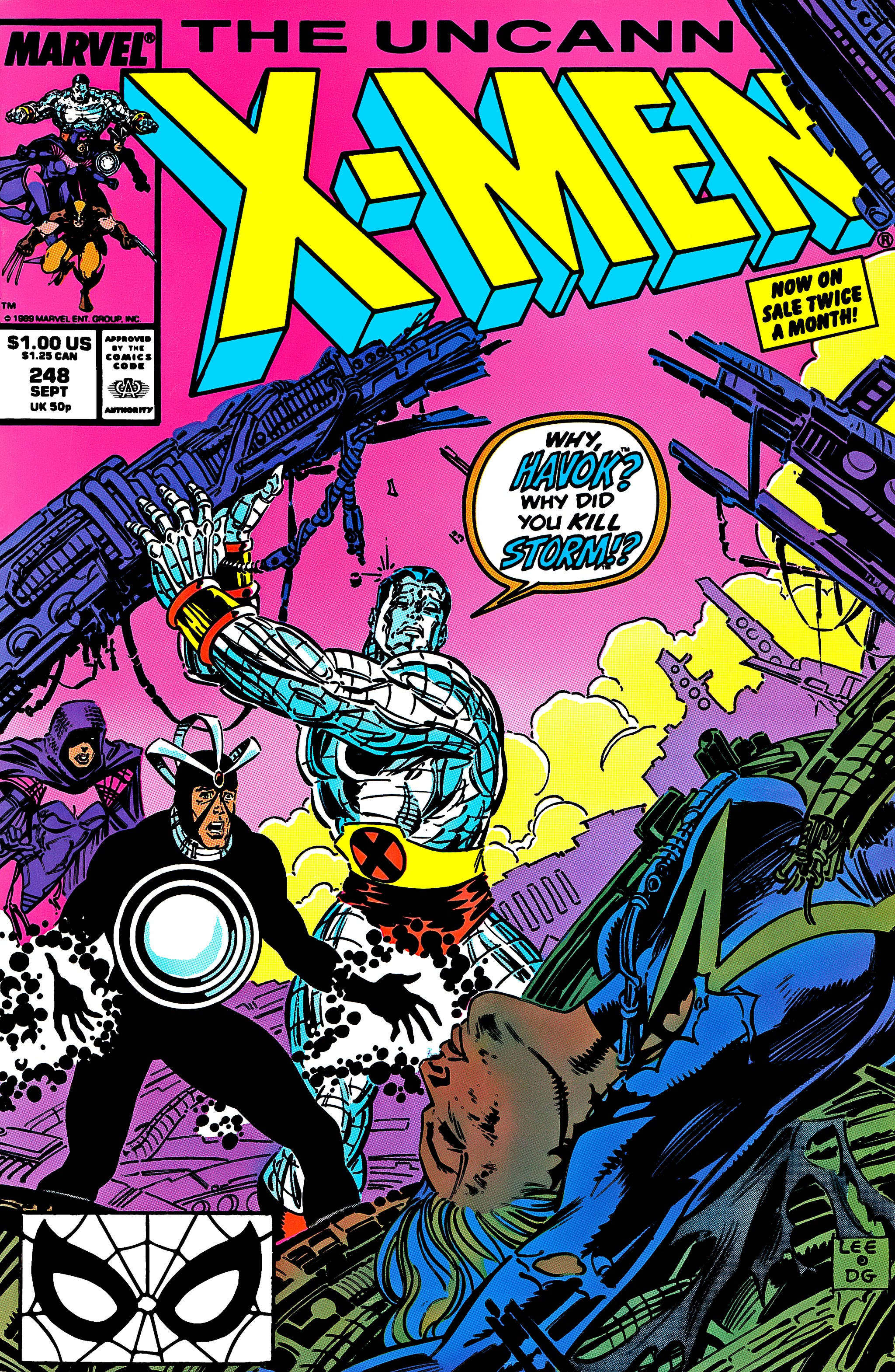 Read online Uncanny X-Men (1963) comic -  Issue #248 - 1
