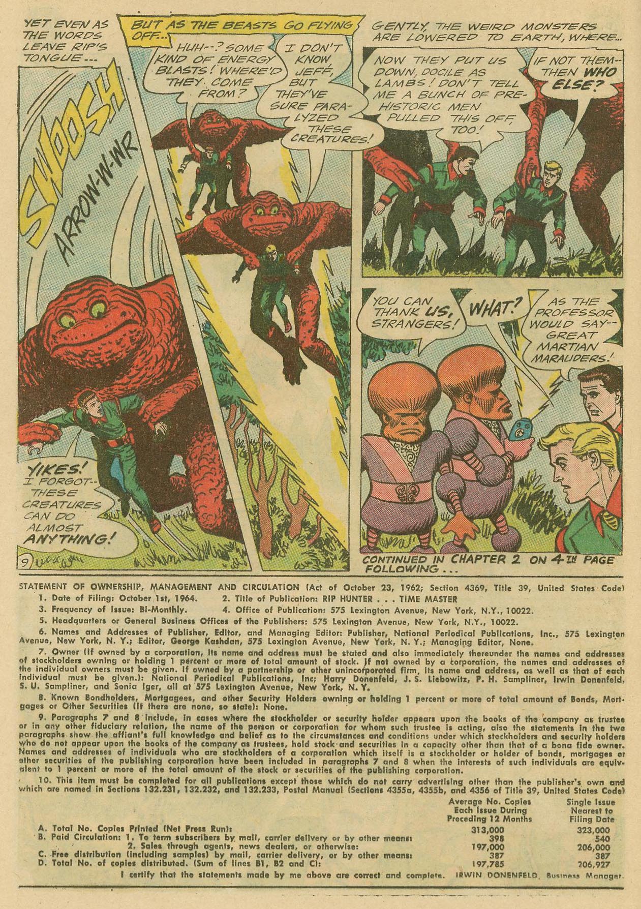 Read online Rip Hunter...Time Master comic -  Issue #25 - 12