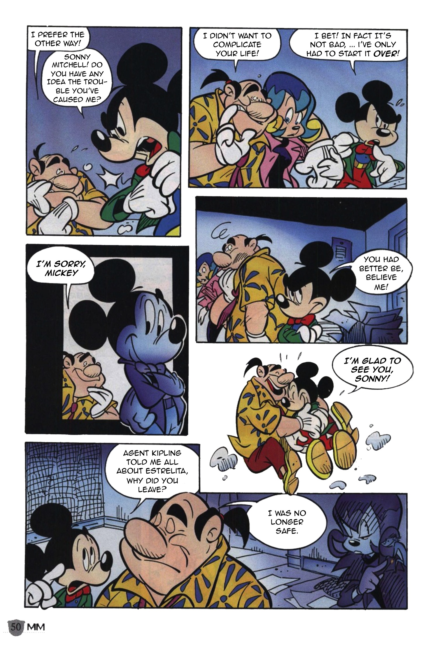 Read online Mickey Mouse Mystery Magazine comic -  Issue #2 - 50