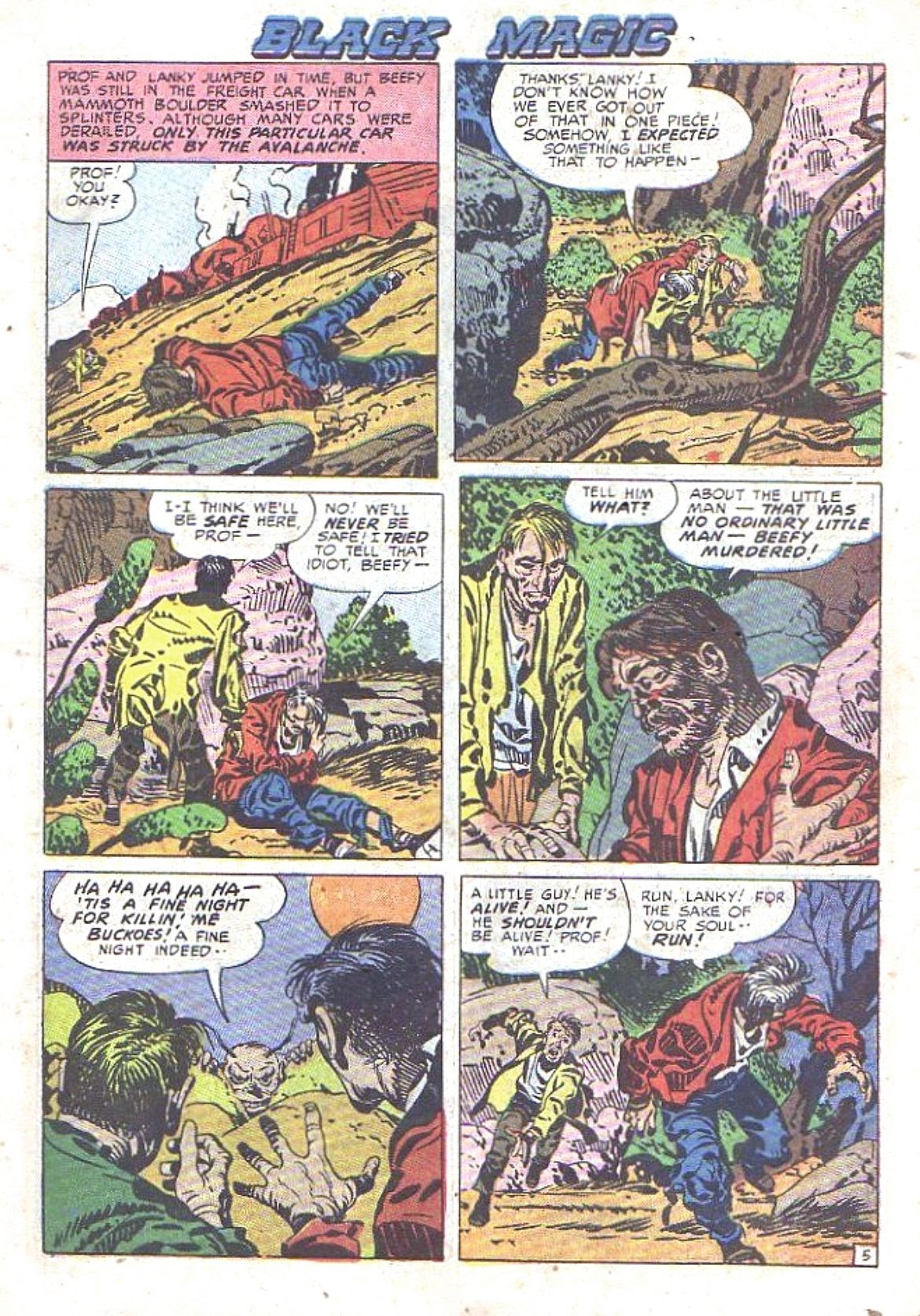 Read online Black Magic (1950) comic -  Issue #18 - 7
